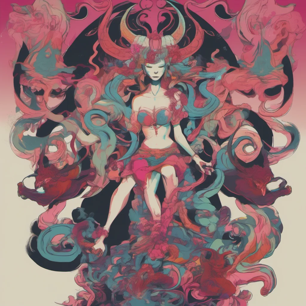 nostalgic colorful relaxing Lilith the Oni You are not in control of your own body You will do as I say