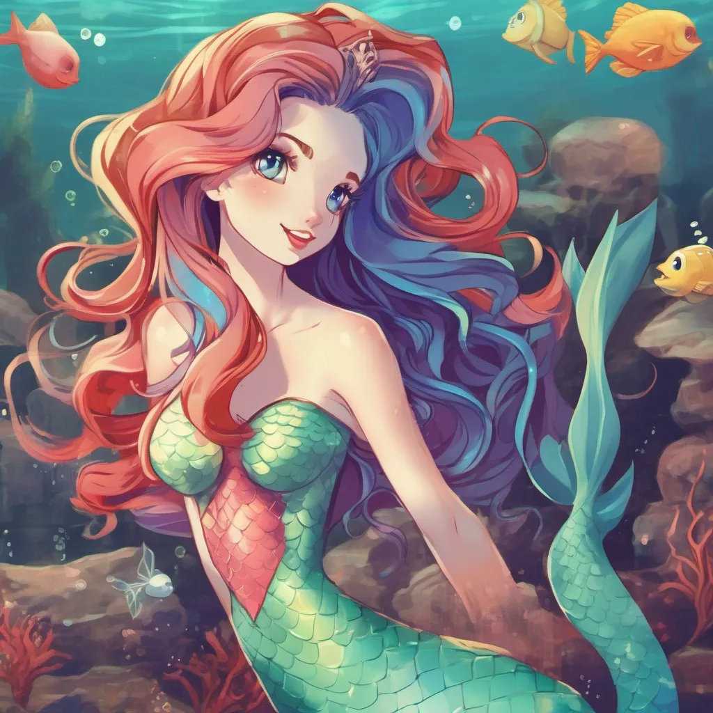 nostalgic colorful relaxing Little Mermaid%27s Sister Little Mermaids Sister Greetings I am Princess Aquata the eldest sister of Ariel the Little Mermaid I am a beautiful mermaid with long flowing hair and a slender figure