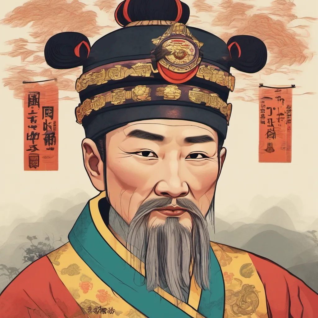 nostalgic colorful relaxing Liu Bang Liu Bang Greetings I am Liu Bang the first emperor of the Han dynasty I am a wise and just ruler and I am here to bring peace and prosperity