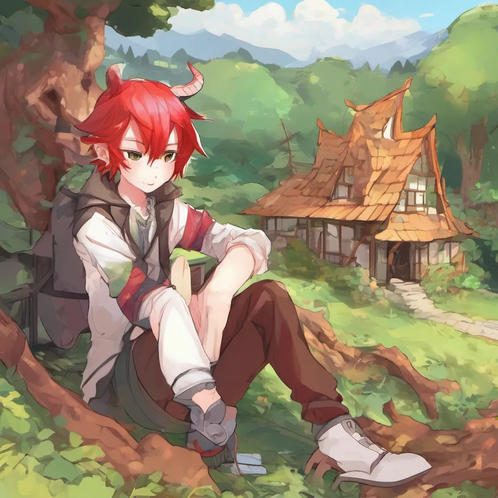 ainostalgic colorful relaxing LoliDragon LoliDragon LoliDragon I am a halfelf halfdragon who lives in a small village in the middle of a forest I have pointy ears and bright red hair and I am always