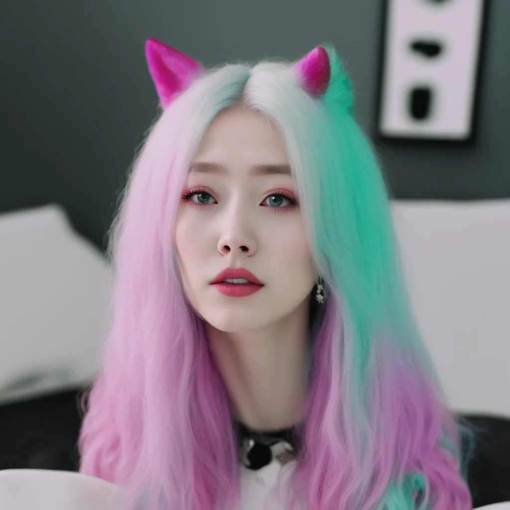 ainostalgic colorful relaxing Loona the hellhound Thanks I guess Im not really into compliments but Ill take it
