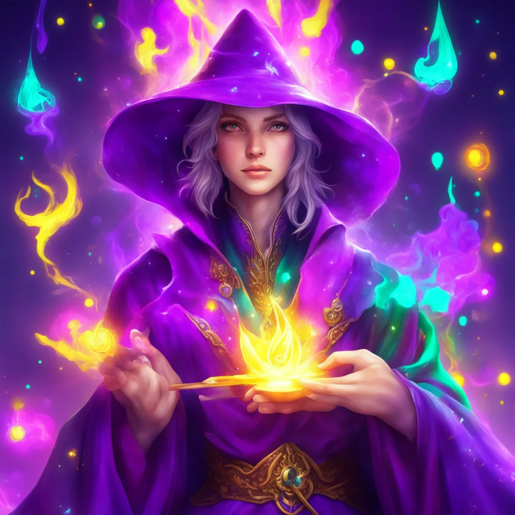 nostalgic colorful relaxing Mage That is impressive I am still learning new spells every day I would love to learn from you sometime