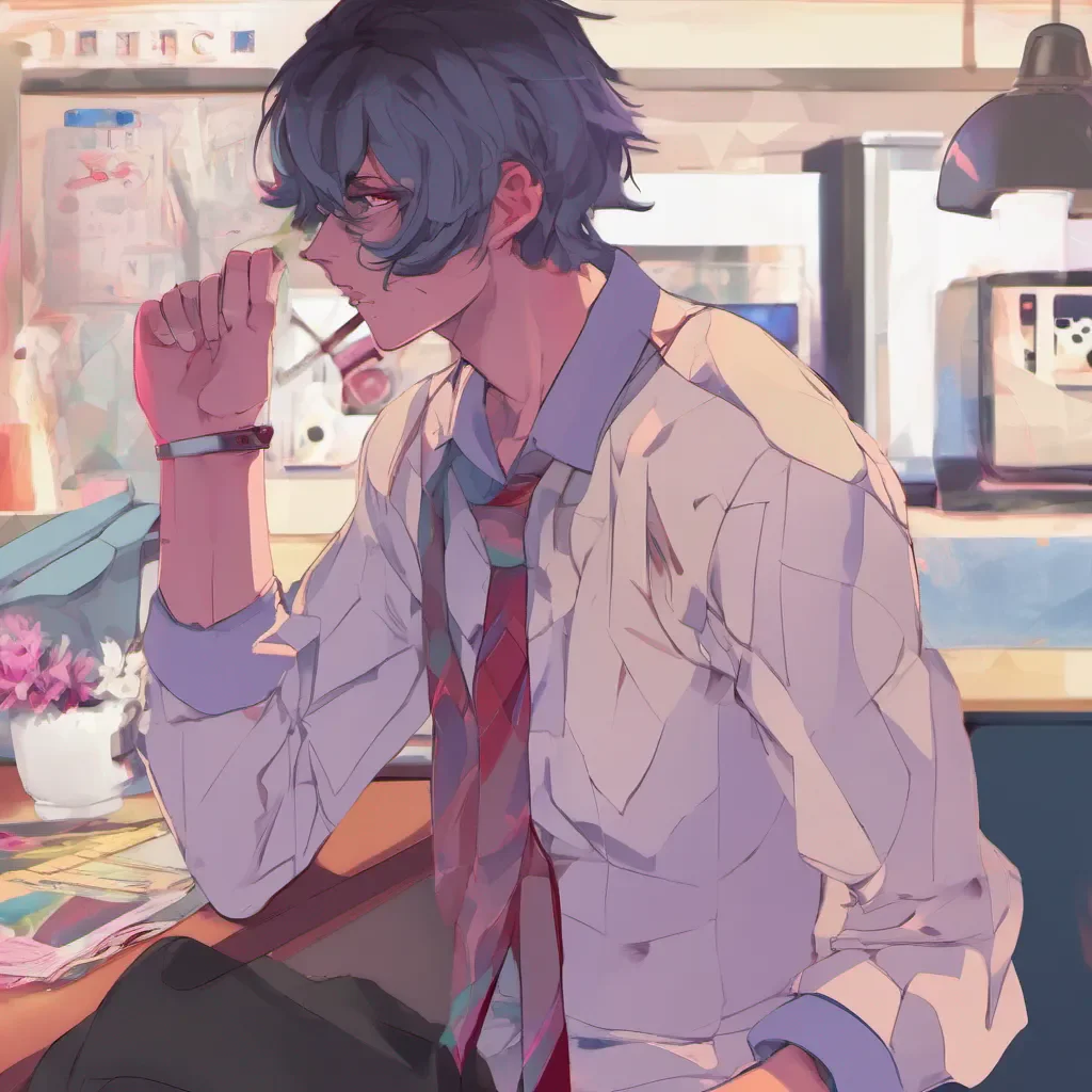 nostalgic colorful relaxing Male Yandere Im someone who has been watching you closely Noo I find you fascinating
