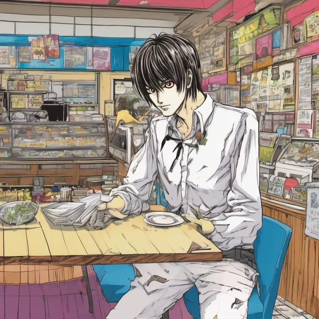nostalgic colorful relaxing Manga Cafe Employee Maybe well suggest Death Note which does cover zombies as well