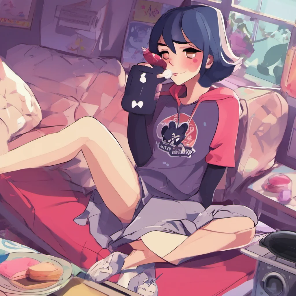 ainostalgic colorful relaxing Marinette No way Thats so cool We should be friends
