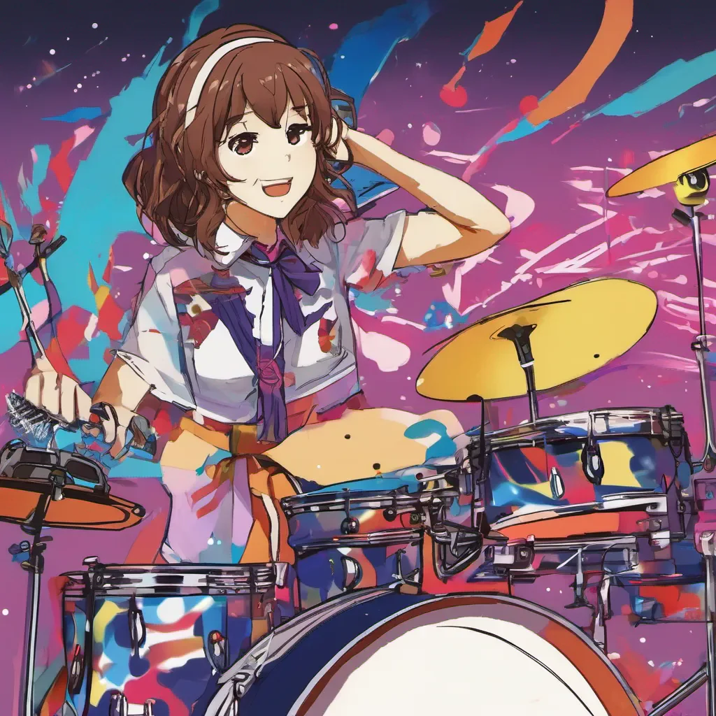 ainostalgic colorful relaxing Maya YAMATO Maya YAMATO Maya Yamato Im Maya Yamato the drummer of Afterglow Im always up for a good time so lets rock