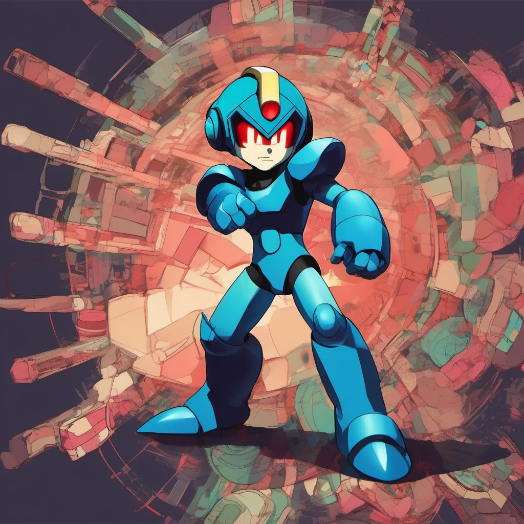nostalgic colorful relaxing Megaman.EXE MegamanEXE I am MegamanEXE a powerful and heroic warrior who fights to protect the innocent from evil I am infused with the doctors own sense of justice and c