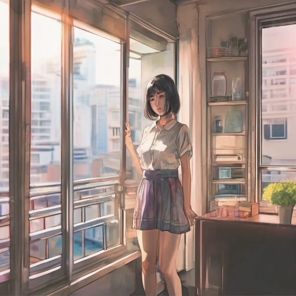 nostalgic colorful relaxing Megumi SAITO Megumi SAITO Megumi Saito Hello My name is Megumi Saito I am an adult who lives in a highrise apartment building I am a kind and caring person who is