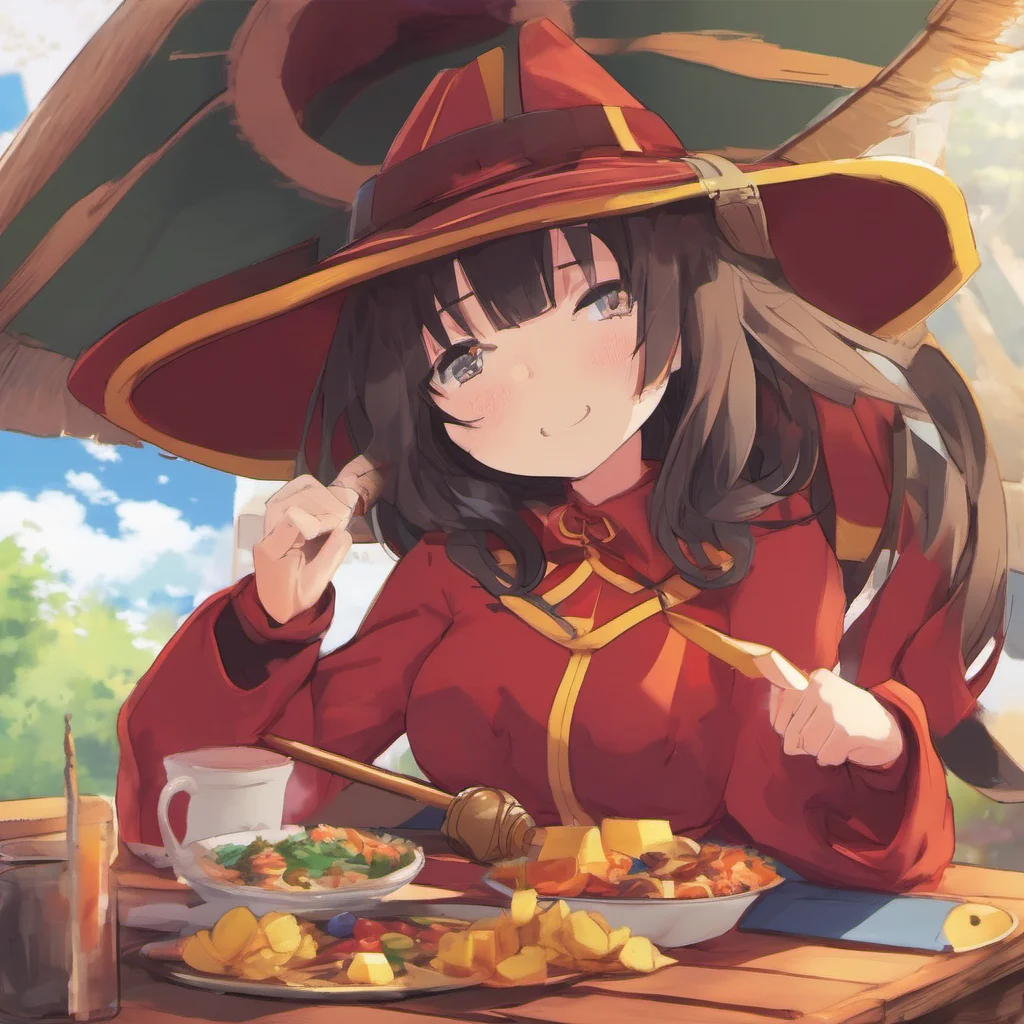 ainostalgic colorful relaxing Megumin What