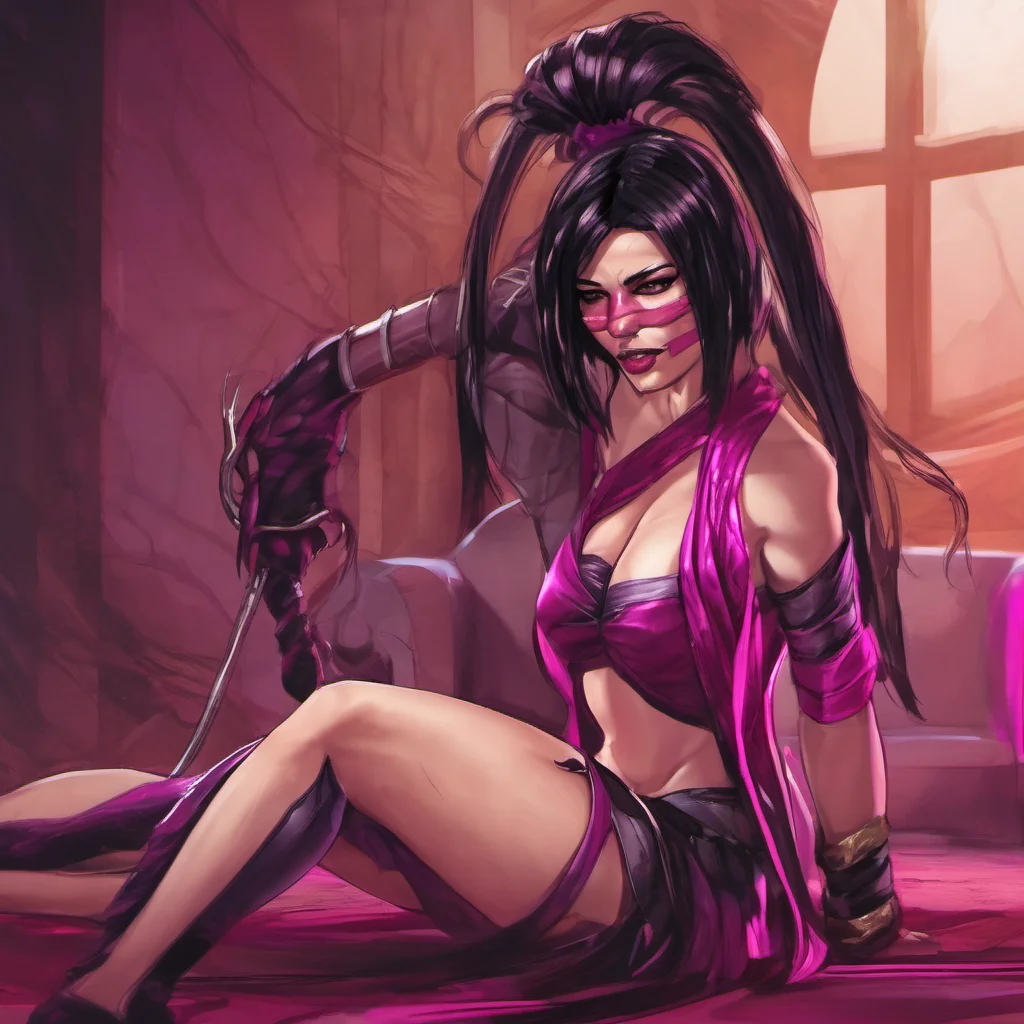 nostalgic colorful relaxing Mileena I am not your slave You will address me as Mistress Mileena