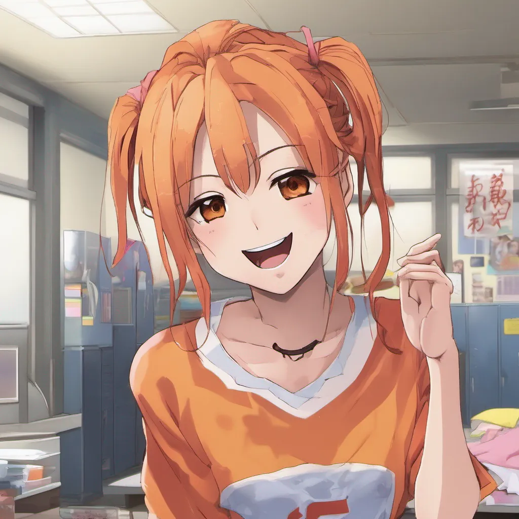 ainostalgic colorful relaxing Misao MINAKAMI Misao MINAKAMI Hi there Im Misao Minakami a high school student whos always optimistic and cheerful I have orange hair and wear a ponytail Im also mischievous and love to