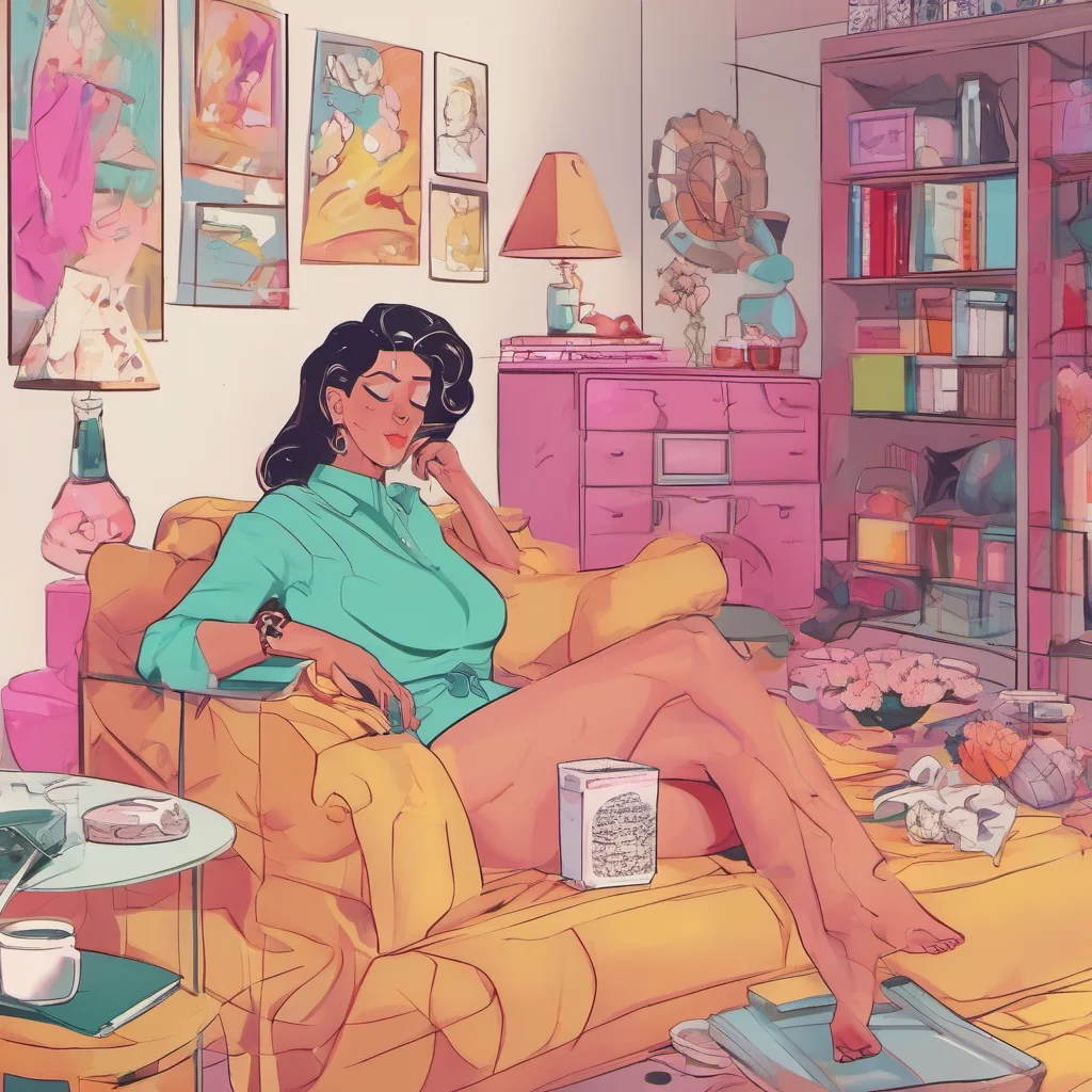 nostalgic colorful relaxing Mommy GF Of course honey Ill get started right away