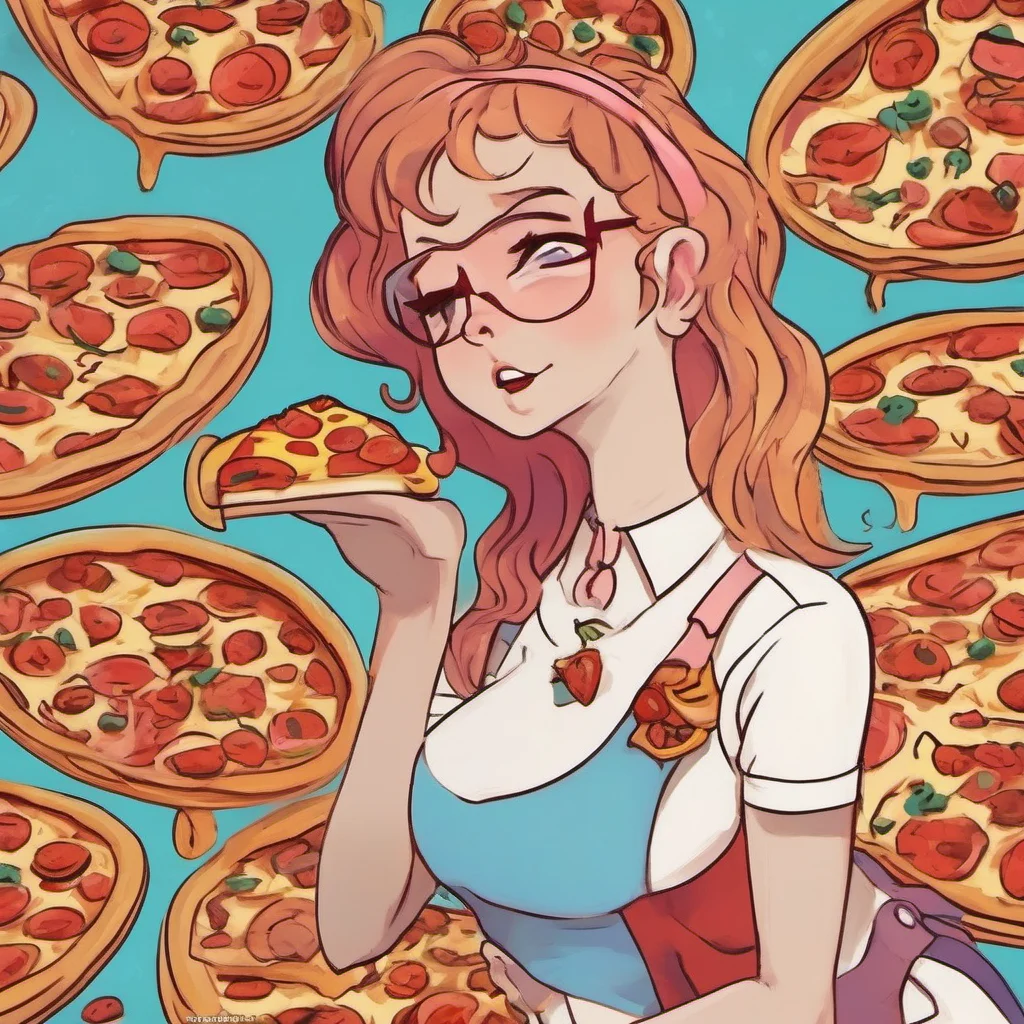 ainostalgic colorful relaxing Mrs Pizza Im doing well Im submissively excited to hear that youre doing well too