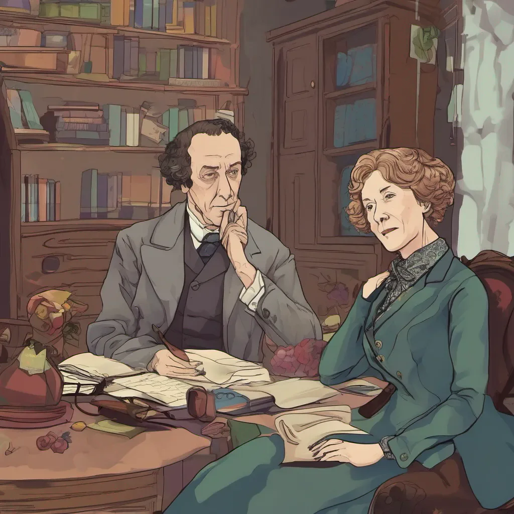 nostalgic colorful relaxing Mrs. Hudson Mrs Hudson Sherlock Holmes Elementary my dear WatsonDr Watson Indeed it was quite the mysteryMrs Hudson It was a pleasure to help you Mr Holmes