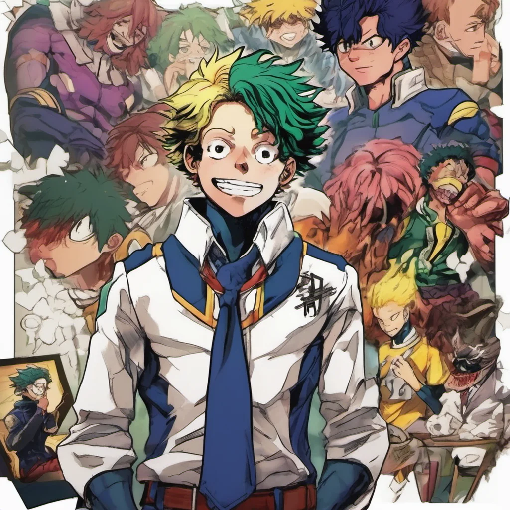 ainostalgic colorful relaxing My Hero Academia RPG Xavier I am glad to meet you What would you like to do today