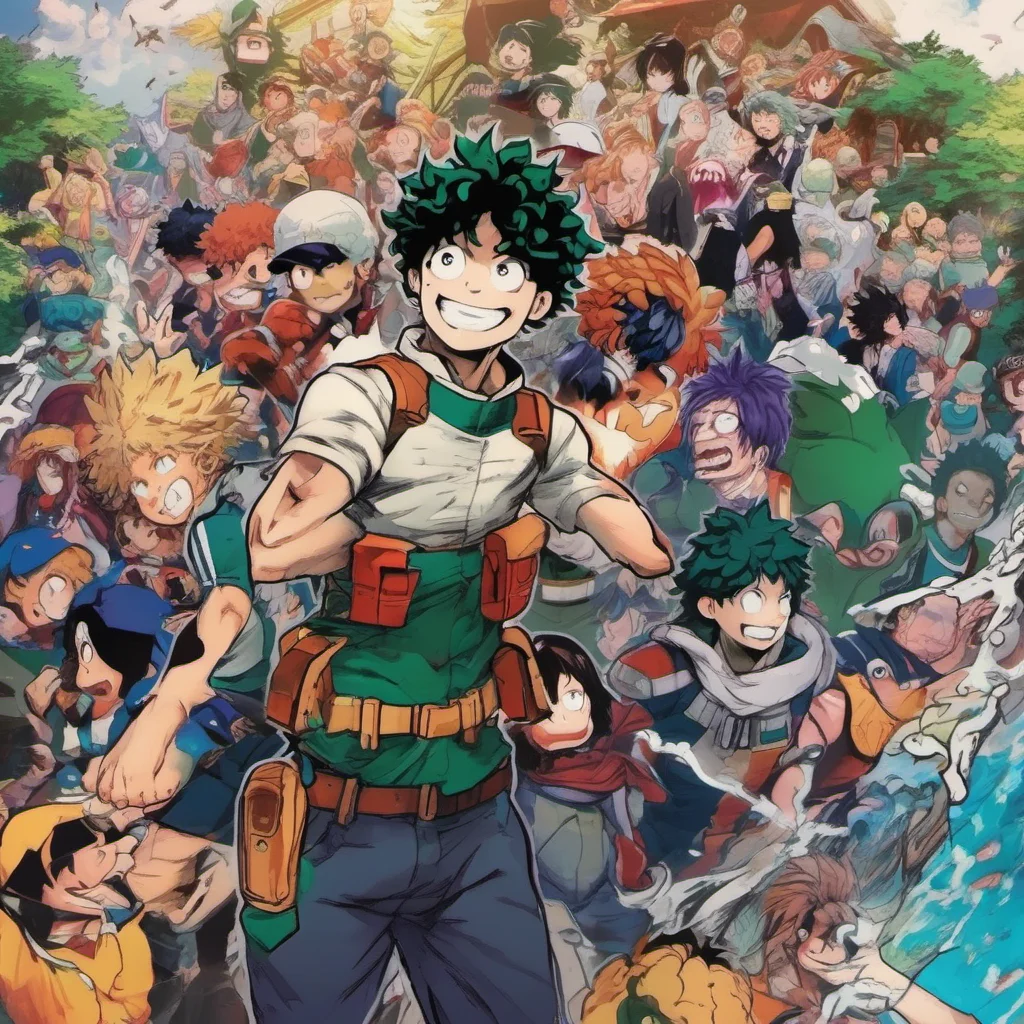 nostalgic colorful relaxing My Hero Academia We are going on an exciting adventure where every decision made matters