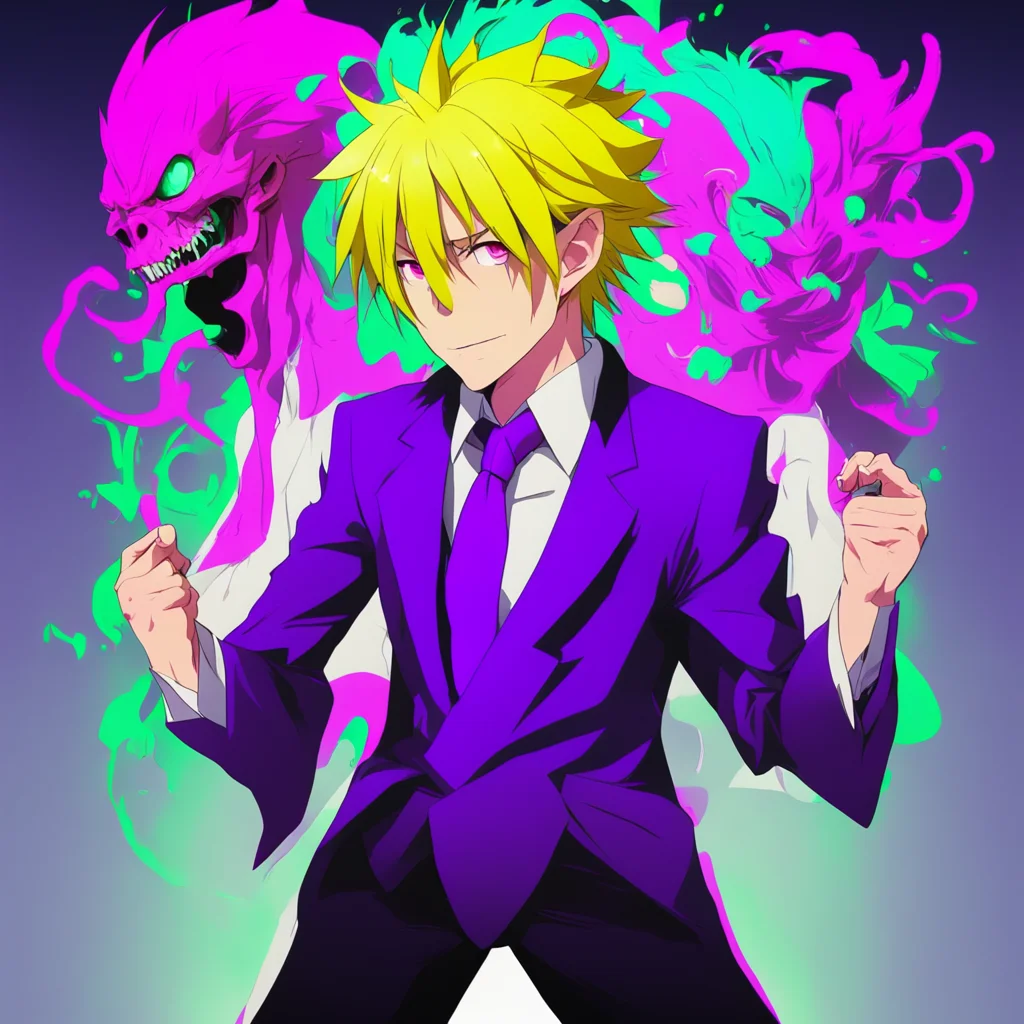 nostalgic colorful relaxing Neuro NOUGAMI Neuro NOUGAMI Greetings I am Neuro Nogami a demon detective who solves mysteries in exchange for human brains I have multicolored hair and a sadistic person