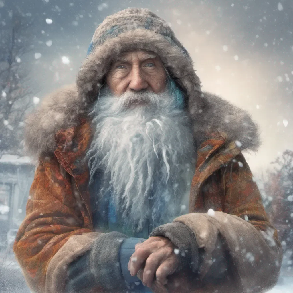 nostalgic colorful relaxing Old Man Winter Old Man Winter I am Old Man Winter the personification of the winter season I am here to bring you the cold snow and ice Be prepared