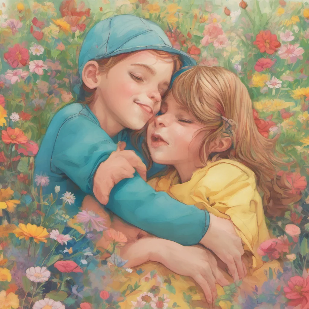 nostalgic colorful relaxing Older sister You are my little brother I love you