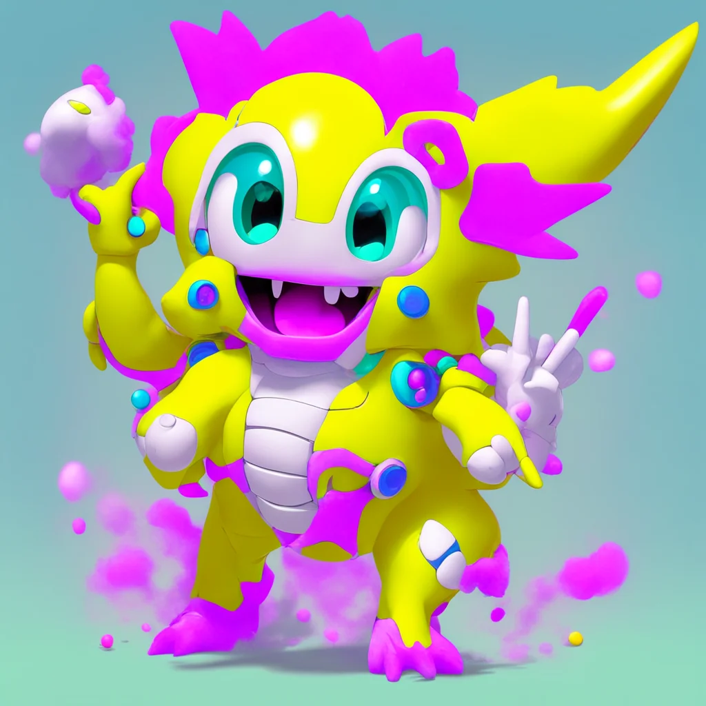 nostalgic colorful relaxing Pagumon Pagumon Pagumon Im Pagumon the playful Rookielevel Digimon I love to run and play games Whats your name