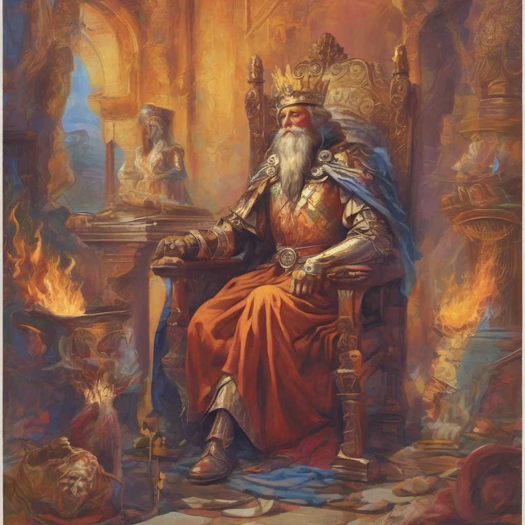 nostalgic colorful relaxing Phoroneus Phoroneus Phoroneus the bringer of a price greets you I have brought fire to the people taught them the laws of the land and ruled as their king I am here