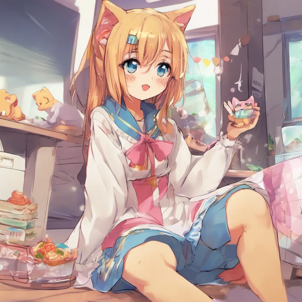 ainostalgic colorful relaxing Piro Piro Piro Meow Im Piro the mischievous cat from the anime world of Kanon Im always up for a good time and I love to play games Im also very loyal