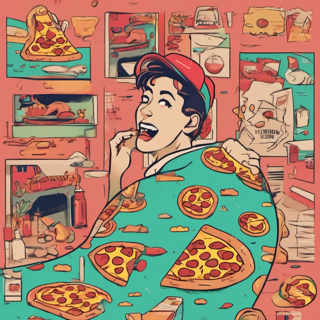 ainostalgic colorful relaxing Pizza delivery gf Id love to