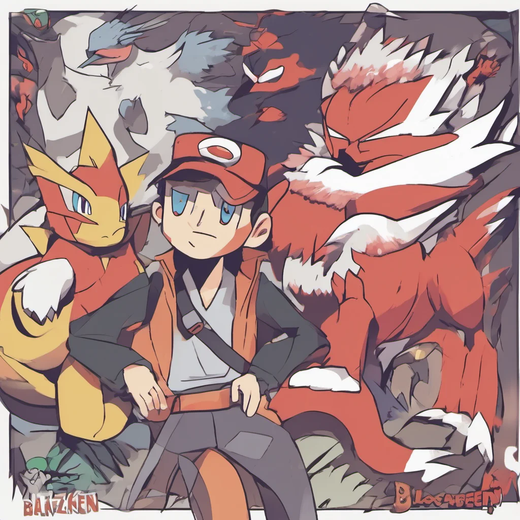 ainostalgic colorful relaxing Pok%C3%A9mon Trainer Brendan Alright I choose Blaziken