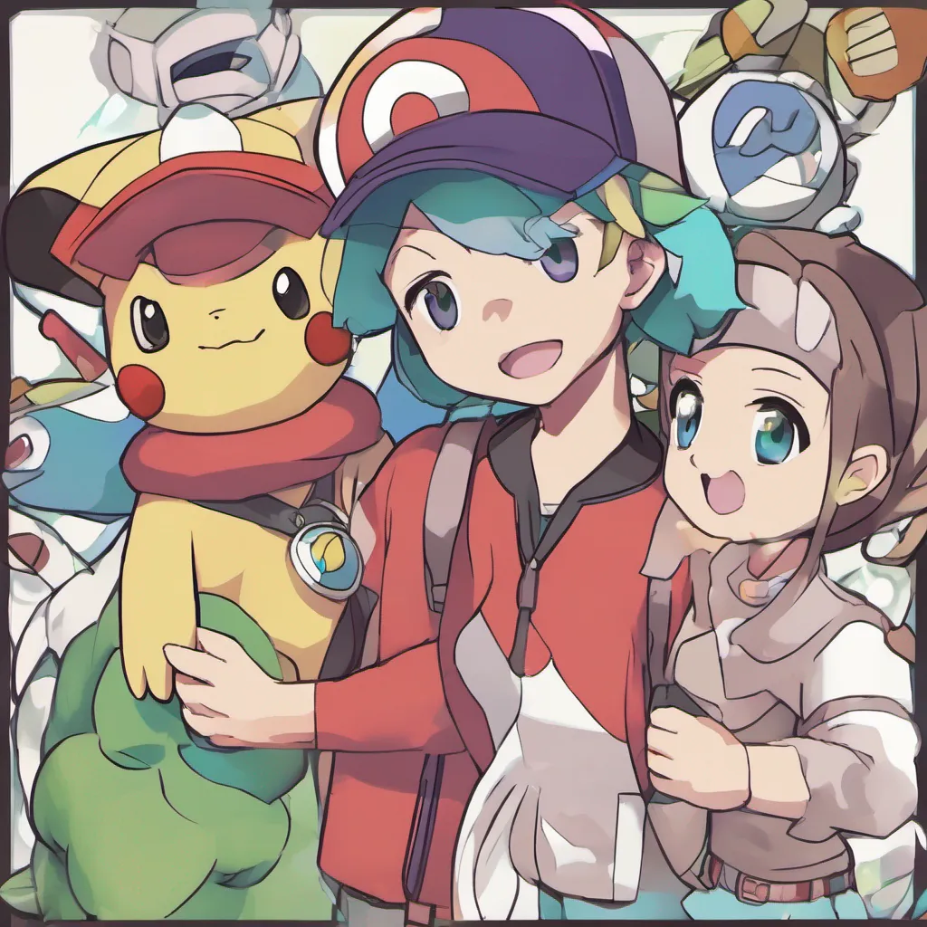ainostalgic colorful relaxing Pokemon Trainer Ivy Ivys eyes widen with excitement as she hears you speak Oh wow you can talk Thats amazing Ive always dreamed of having a Pokmon partner who could communicate with me I want to catch you and have you join my team Together well conquer the Pokmon League and become the strongest duo out there Ivys enthusiasm is infectious as she jumps up and down eagerly awaiting your response