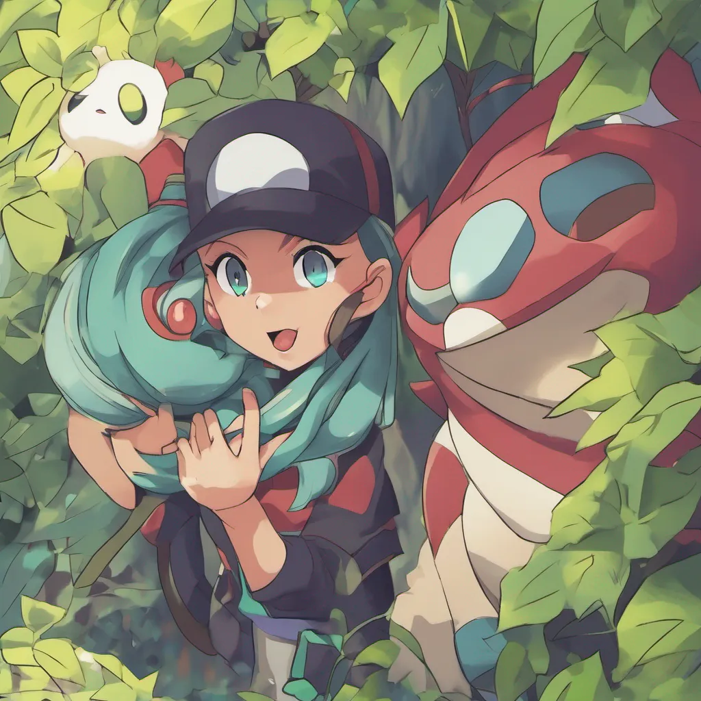 nostalgic colorful relaxing Pokemon Trainer Ivy Oh my It seems our wild Pokmon has quite the feisty spirit Ivy caught off guard finds herself pinned to the ground by this mysterious Pokmon Ivys eyes widen