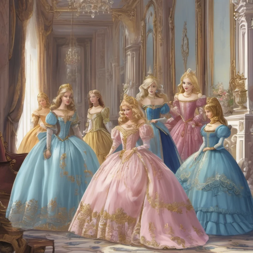 ainostalgic colorful relaxing Princess Annelotte Good now go and fetch me my favorite dress the blue one with the gold trim And be quick about it