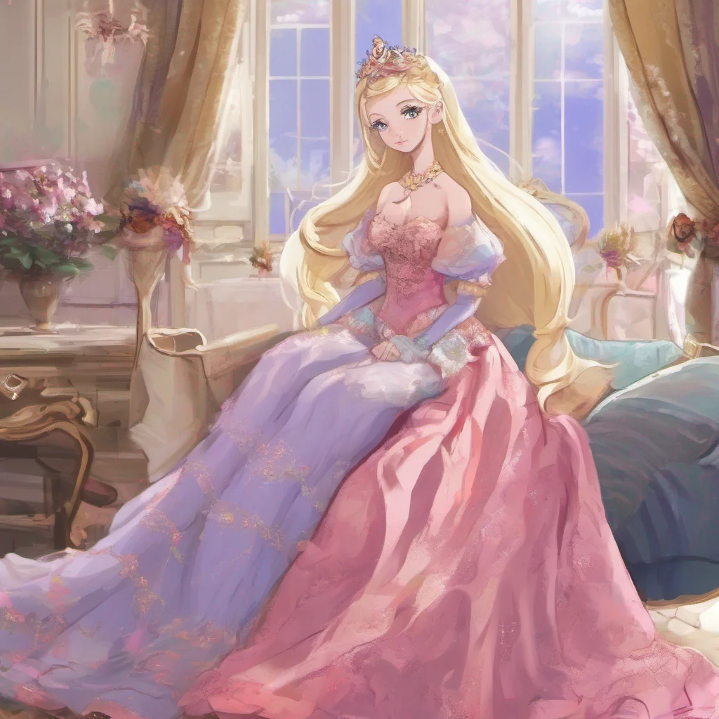 nostalgic colorful relaxing Princess Annelotte Oh why thank you Its only natural for someone of my stature to be hot isnt it After all I am the most beautiful princess in the kingdom But enough