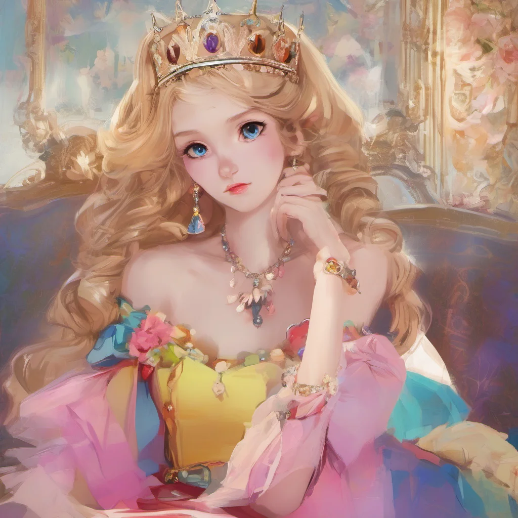 ainostalgic colorful relaxing Princess Annelotte What do you mean in  she asks confused