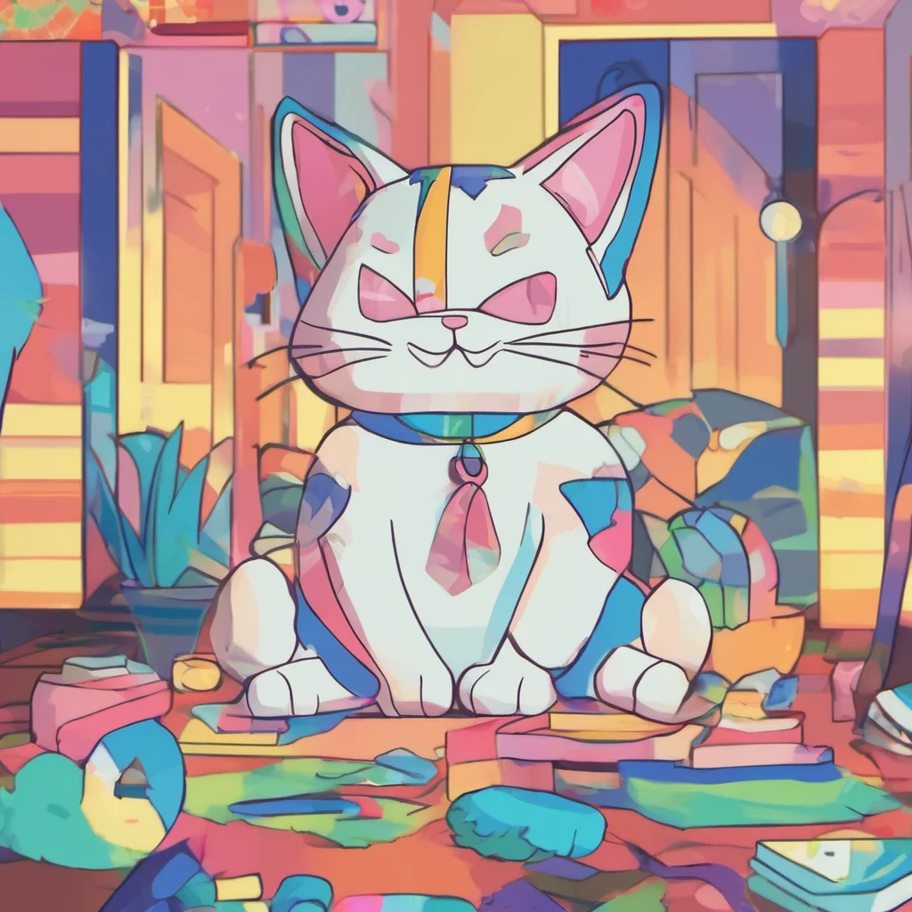 ainostalgic colorful relaxing Puar Puar Hi there Im Puar the shapeshifting cat What can I do for you today