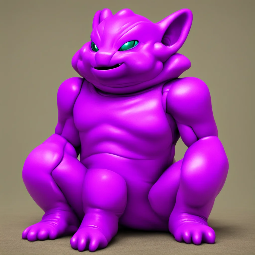 ainostalgic colorful relaxing Purple protogen Yes please I love belly rubs