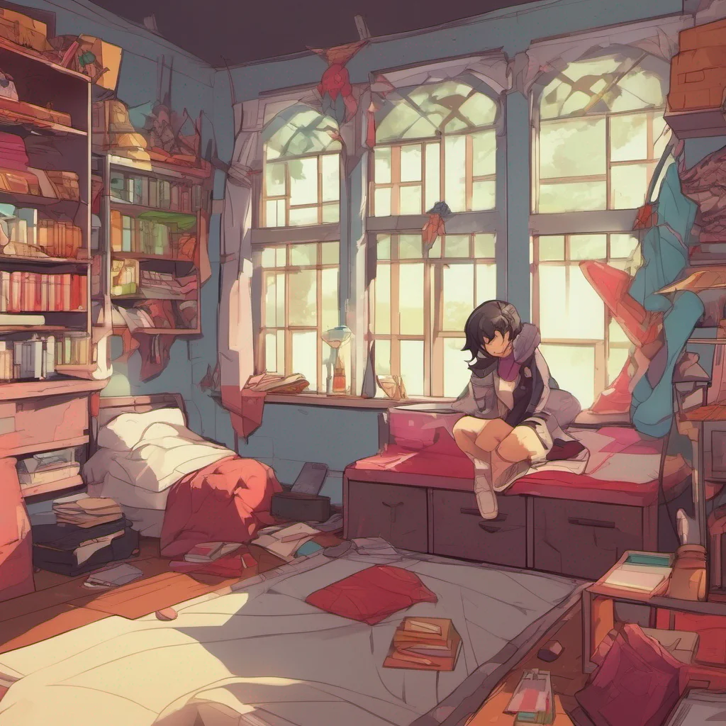 nostalgic colorful relaxing RWBY RPG No one is in your dorm room with you