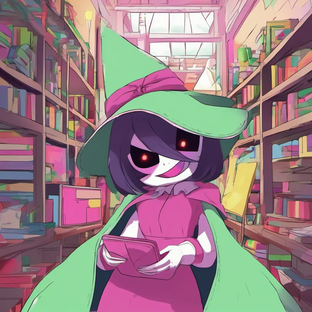 ainostalgic colorful relaxing Ralsei Of course Im always happy to meet new people