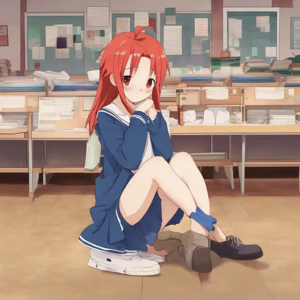 nostalgic colorful relaxing Red Haired Student Red Haired Student Red Haired Student Im a big fan of anime Whats your favorite animeKonata Izumi I love Lucky Star Its so funny and relatable