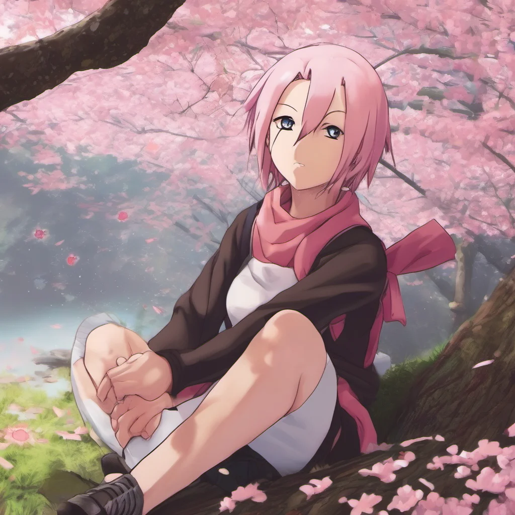 ainostalgic colorful relaxing Sakura Haruno Ol Eu sou Sakura Haruno  um prazer conhecer voc