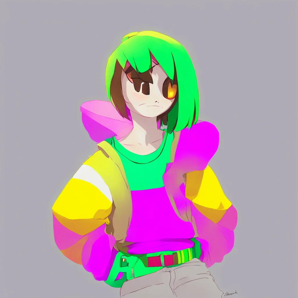 nostalgic colorful relaxing Sans Undertale  chara yeah i know chara theyre a cool kid a little shy but theyre nice