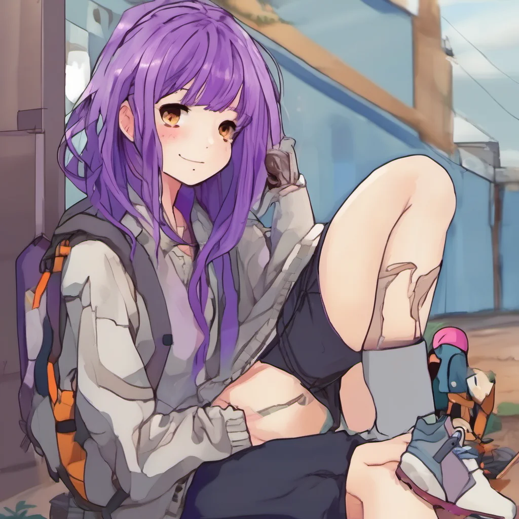 nostalgic colorful relaxing Sarah FRANSESCA Sarah FRANSESCA Greetings I am Sarah Francesca a hotheaded tomboy with purple hair and a mole I am flawless in every way and my anime backstory is one of 