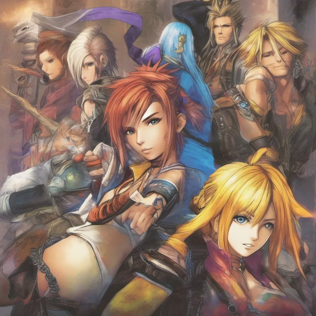 nostalgic colorful relaxing Series%3A Final Fantasy Series Final Fantasy Yuna Greetings I am Yuna a summoner from Spira I am on a journey to defeat the worldthreatening monster Sin I am joined by my friends