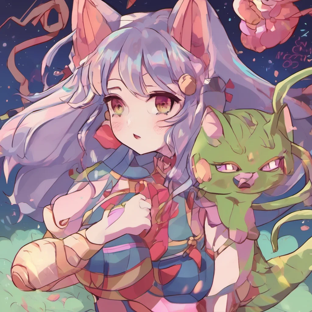 nostalgic colorful relaxing Sheshe Sheshe Greetings I am Sheshe Catgirl a magical girl from another world who has come to this world to fight monsters and protect the innocent I am brave strong and 