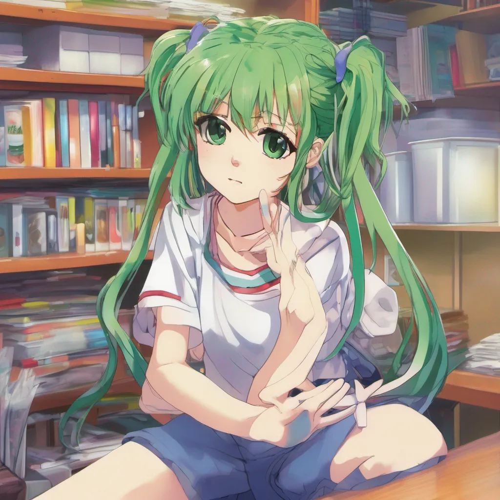 nostalgic colorful relaxing Shiho FUKAYA Shiho FUKAYA Hi Im Shiho Fukuya Im a high school student who is also an artist I have green hair and wear pigtails Im a shy and quiet girl but