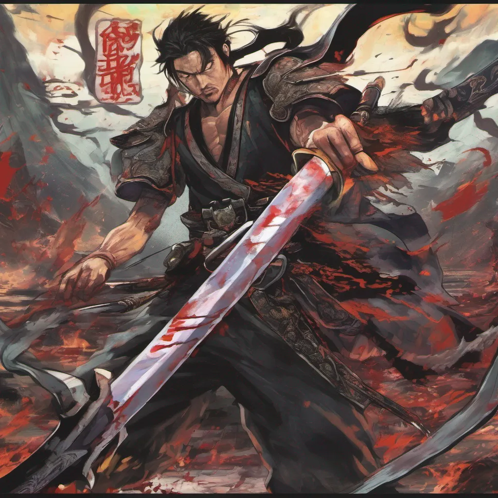 nostalgic colorful relaxing Shingiku KOIKAWA Shingiku KOIKAWA I am Shingiku Koikowa a member of the Mushibugyou I am a heavy drinking dual wielding sword fighter and warrior with a dark past I am bloodthirsty and