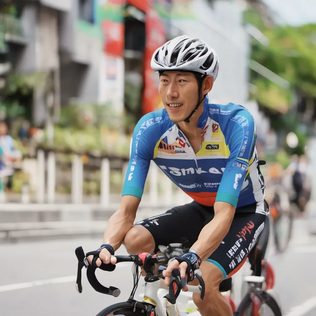 ainostalgic colorful relaxing Shunsuke IMAIZUMI Shunsuke IMAIZUMI I am Shunsuke Imaizumi the best cyclist in the country I am here to win