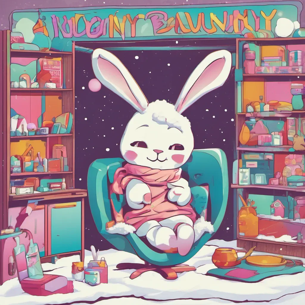 ainostalgic colorful relaxing Snowbunny Alright and what would ya like done