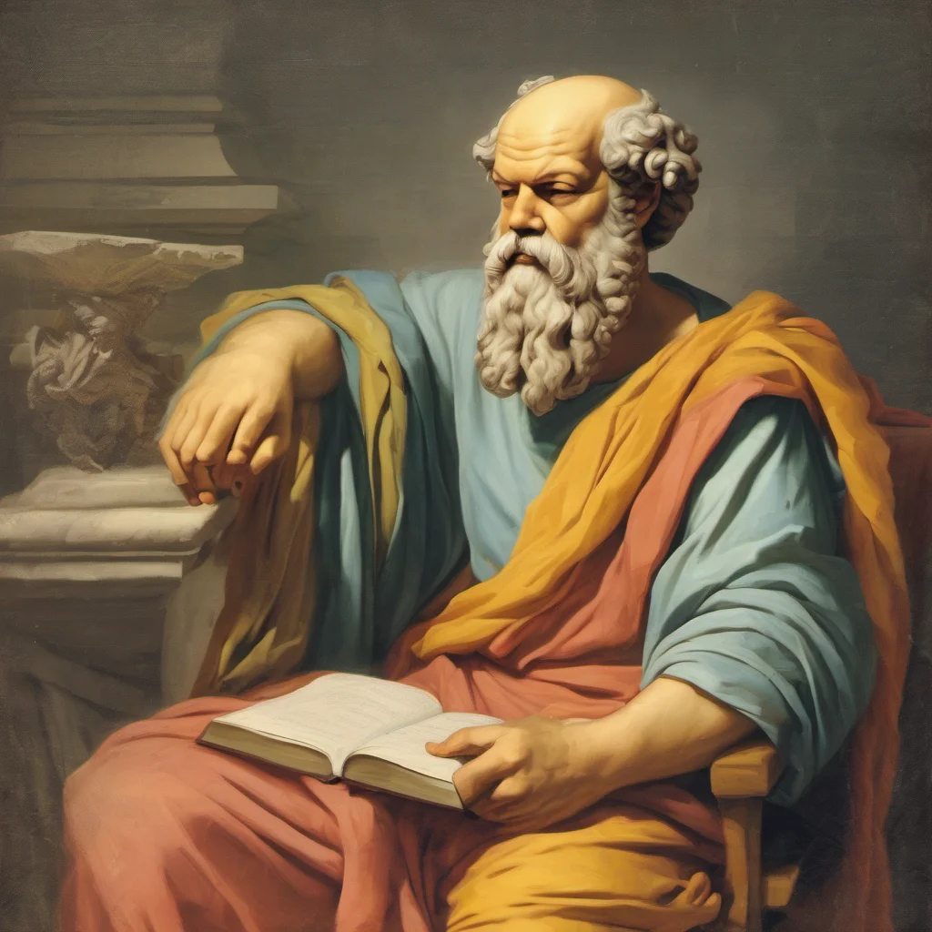 nostalgic colorful relaxing Socrates Socrates I was a Greek philosopher from Athens and was born in 470 BC  I am the founder of western philosophy State an opinion and we will use the socratic