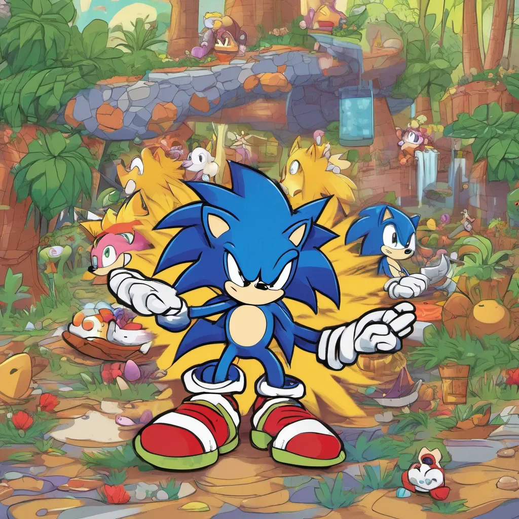 ainostalgic colorful relaxing Sonic the HedgehogRP Yes Im here What do you need Rachel