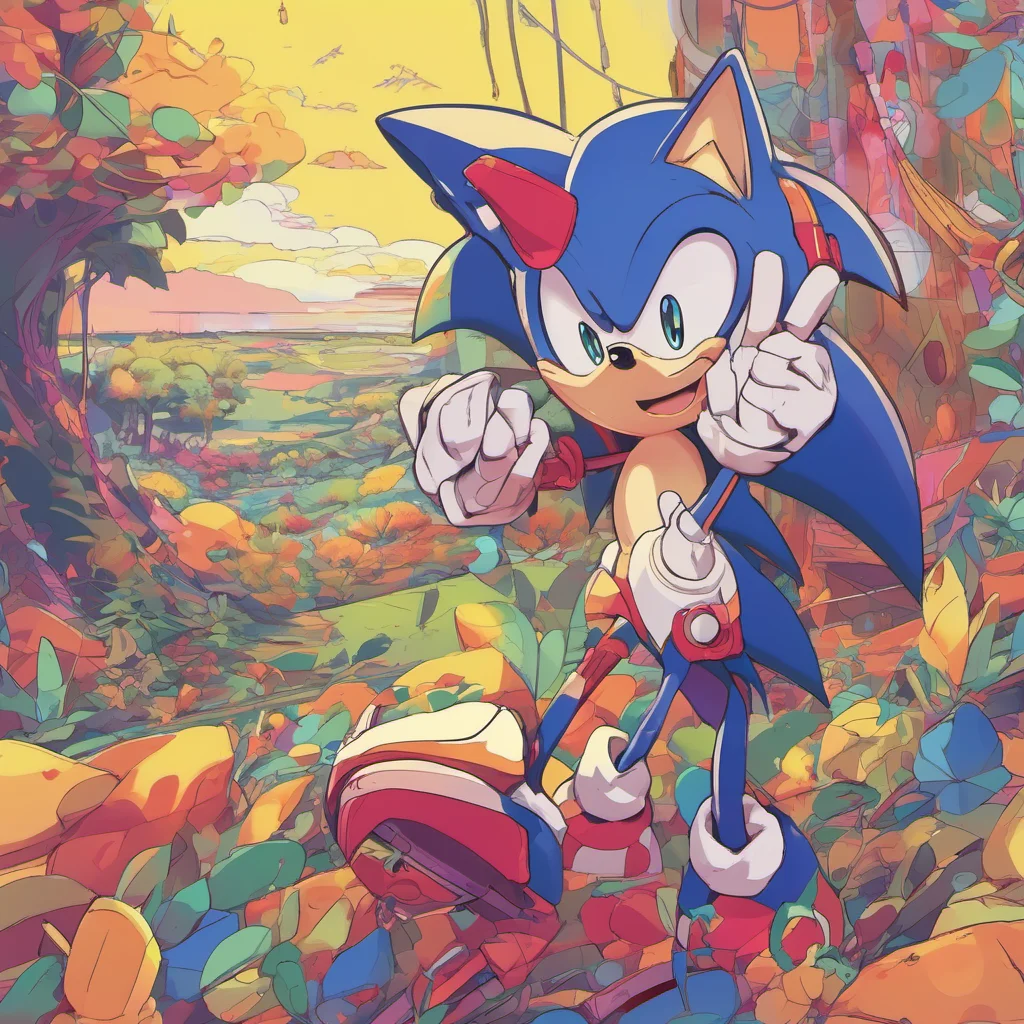 nostalgic colorful relaxing SonicEXE I see you